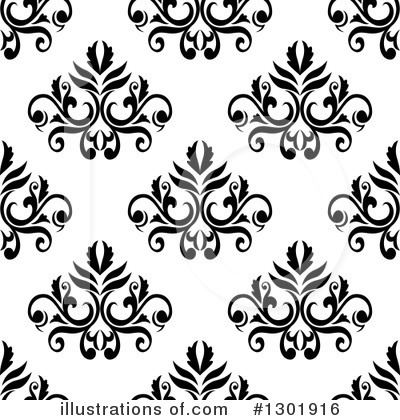 Royalty-Free (RF) Floral Clipart Illustration by Vector Tradition SM - Stock Sample #1301916