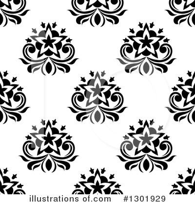 Royalty-Free (RF) Floral Clipart Illustration by Vector Tradition SM - Stock Sample #1301929