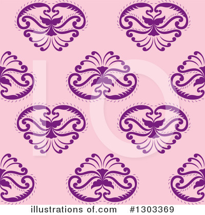Royalty-Free (RF) Floral Clipart Illustration by Cherie Reve - Stock Sample #1303369