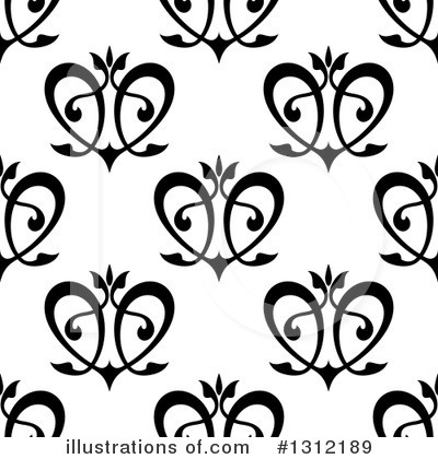Royalty-Free (RF) Floral Clipart Illustration by Vector Tradition SM - Stock Sample #1312189