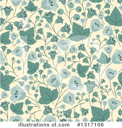 Royalty-Free (RF) Floral Clipart Illustration by Vector Tradition SM - Stock Sample #1317106