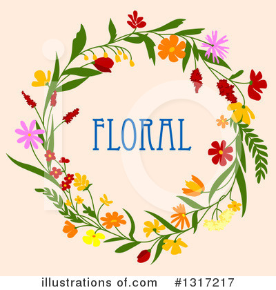Royalty-Free (RF) Floral Clipart Illustration by Vector Tradition SM - Stock Sample #1317217