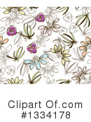 Floral Clipart #1334178 by Cherie Reve