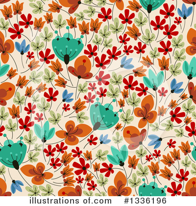 Floral Background Clipart #1336196 by Vector Tradition SM