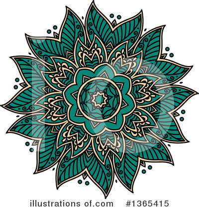 Royalty-Free (RF) Floral Clipart Illustration by Vector Tradition SM - Stock Sample #1365415