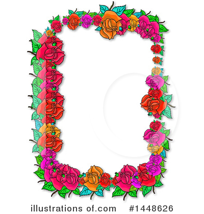 Royalty-Free (RF) Floral Clipart Illustration by Prawny - Stock Sample #1448626