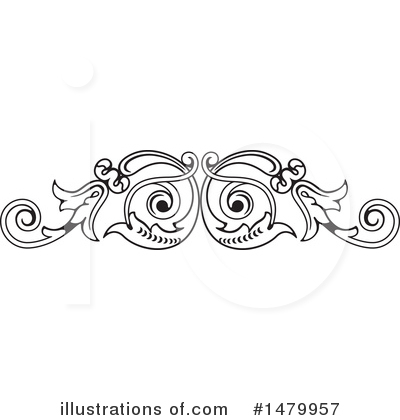 Royalty-Free (RF) Floral Clipart Illustration by Frisko - Stock Sample #1479957