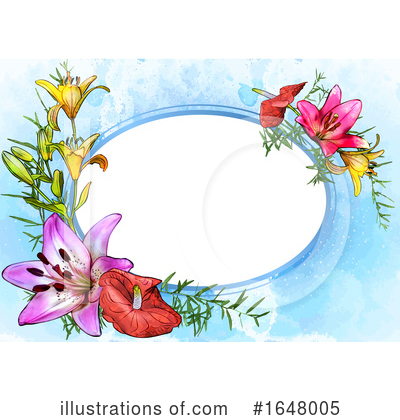 Royalty-Free (RF) Floral Clipart Illustration by dero - Stock Sample #1648005