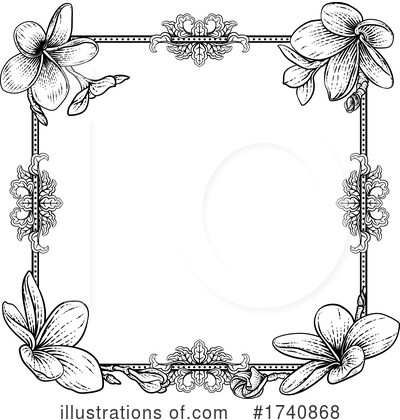 Royalty-Free (RF) Floral Clipart Illustration by AtStockIllustration - Stock Sample #1740868