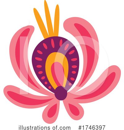 Royalty-Free (RF) Floral Clipart Illustration by Vector Tradition SM - Stock Sample #1746397