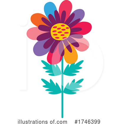 Royalty-Free (RF) Floral Clipart Illustration by Vector Tradition SM - Stock Sample #1746399