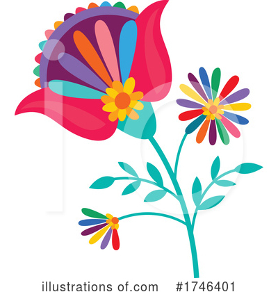 Royalty-Free (RF) Floral Clipart Illustration by Vector Tradition SM - Stock Sample #1746401