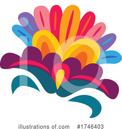 Royalty-Free (RF) Floral Clipart Illustration by Vector Tradition SM - Stock Sample #1746403