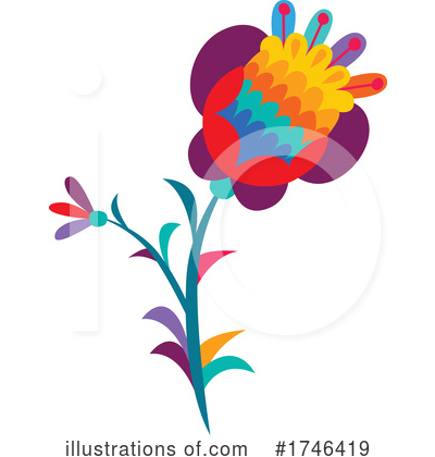 Royalty-Free (RF) Floral Clipart Illustration by Vector Tradition SM - Stock Sample #1746419
