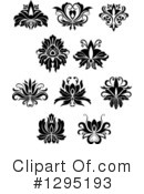 Floral Design Elements Clipart #1295193 by Vector Tradition SM