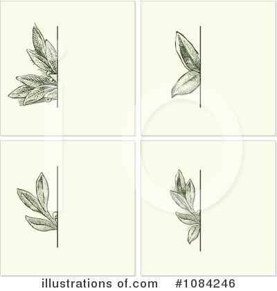 Royalty-Free (RF) Floral Invite Clipart Illustration by BestVector - Stock Sample #1084246