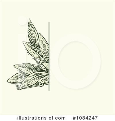 Royalty-Free (RF) Floral Invite Clipart Illustration by BestVector - Stock Sample #1084247