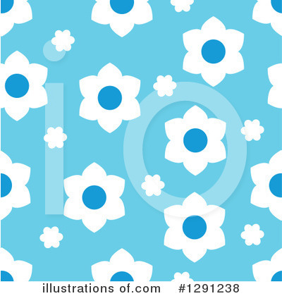 Royalty-Free (RF) Floral Pattern Clipart Illustration by visekart - Stock Sample #1291238