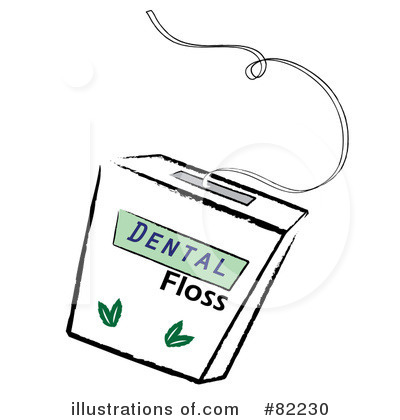 Royalty-Free (RF) Floss Clipart Illustration by Pams Clipart - Stock Sample #82230