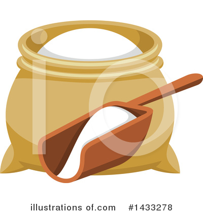 Flour Clipart #1433278 by Vector Tradition SM