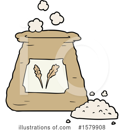 Royalty-Free (RF) Flour Clipart Illustration by lineartestpilot - Stock Sample #1579908