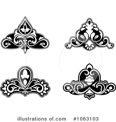 Royalty-Free (RF) Flourish Clipart Illustration by Vector Tradition SM - Stock Sample #1063103