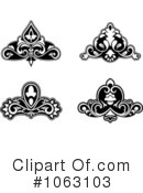Flourish Clipart #1063103 by Vector Tradition SM