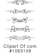 Flourish Clipart #1063108 by Vector Tradition SM