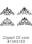 Flourish Clipart #1063153 by Vector Tradition SM