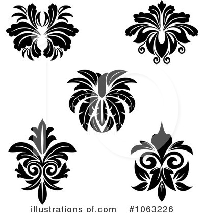 Royalty-Free (RF) Flourish Clipart Illustration by Vector Tradition SM - Stock Sample #1063226
