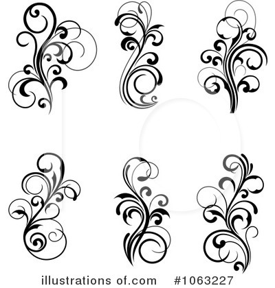 Royalty-Free (RF) Flourish Clipart Illustration by Vector Tradition SM - Stock Sample #1063227