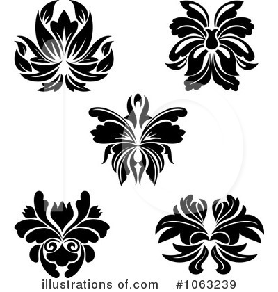 Royalty-Free (RF) Flourish Clipart Illustration by Vector Tradition SM - Stock Sample #1063239