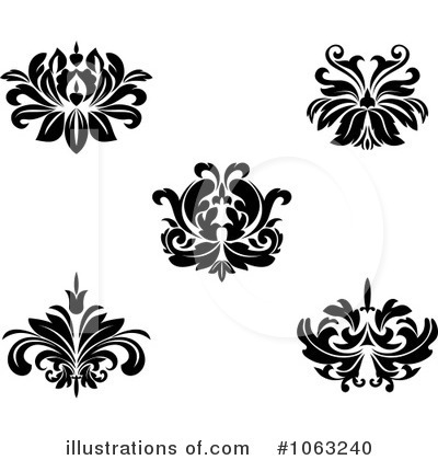 Royalty-Free (RF) Flourish Clipart Illustration by Vector Tradition SM - Stock Sample #1063240