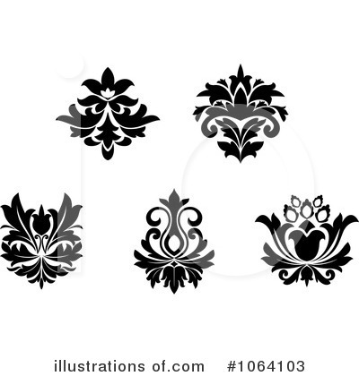 Royalty-Free (RF) Flourish Clipart Illustration by Vector Tradition SM - Stock Sample #1064103