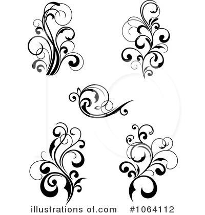 Royalty-Free (RF) Flourish Clipart Illustration by Vector Tradition SM - Stock Sample #1064112