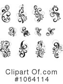 Flourish Clipart #1064114 by Vector Tradition SM