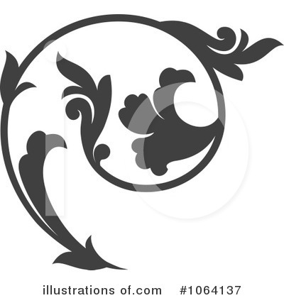 Royalty-Free (RF) Flourish Clipart Illustration by Vector Tradition SM - Stock Sample #1064137
