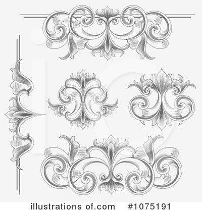 Dividers Clipart #1075191 by vectorace