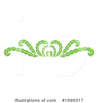 Leaves Clipart #1090317 by Cherie Reve