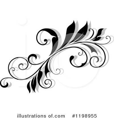 Royalty-Free (RF) Flourish Clipart Illustration by Vector Tradition SM - Stock Sample #1198955