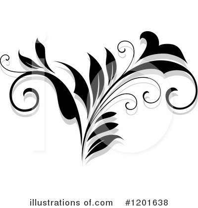 Royalty-Free (RF) Flourish Clipart Illustration by Vector Tradition SM - Stock Sample #1201638
