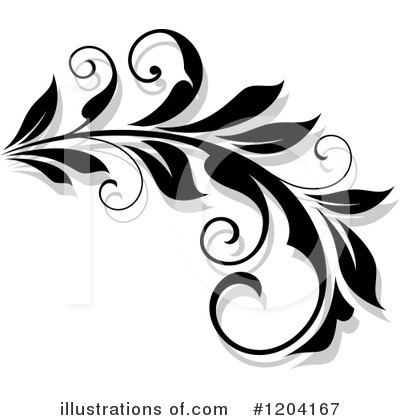 Royalty-Free (RF) Flourish Clipart Illustration by Vector Tradition SM - Stock Sample #1204167