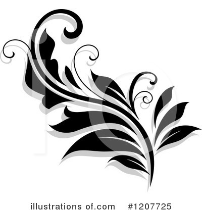Royalty-Free (RF) Flourish Clipart Illustration by Vector Tradition SM - Stock Sample #1207725