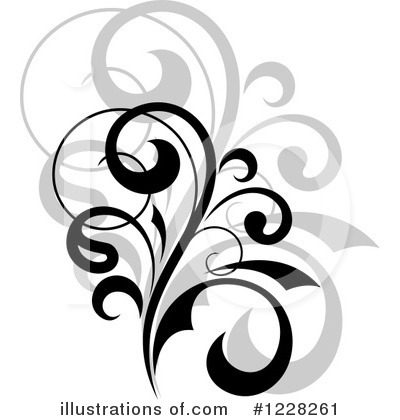 Royalty-Free (RF) Flourish Clipart Illustration by Vector Tradition SM - Stock Sample #1228261