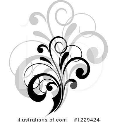 Royalty-Free (RF) Flourish Clipart Illustration by Vector Tradition SM - Stock Sample #1229424