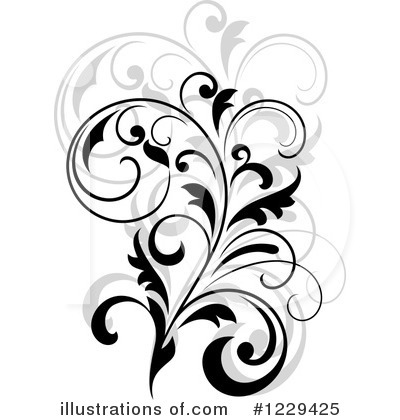 Royalty-Free (RF) Flourish Clipart Illustration by Vector Tradition SM - Stock Sample #1229425
