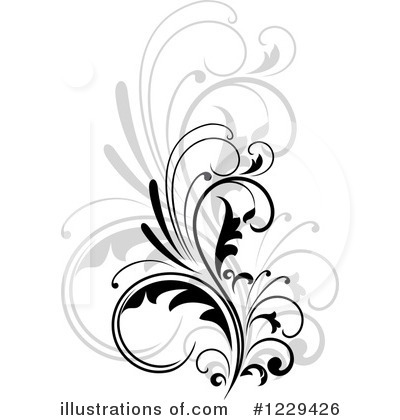 Royalty-Free (RF) Flourish Clipart Illustration by Vector Tradition SM - Stock Sample #1229426