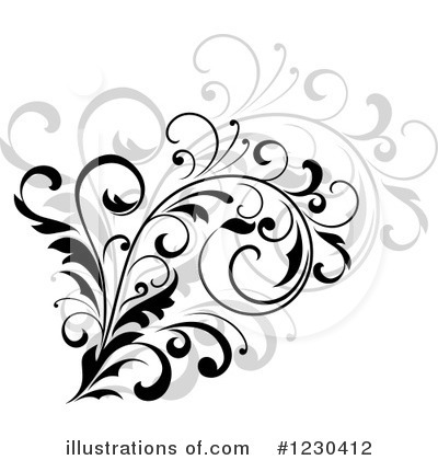 Royalty-Free (RF) Flourish Clipart Illustration by Vector Tradition SM - Stock Sample #1230412