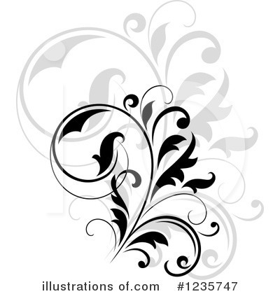 Royalty-Free (RF) Flourish Clipart Illustration by Vector Tradition SM - Stock Sample #1235747