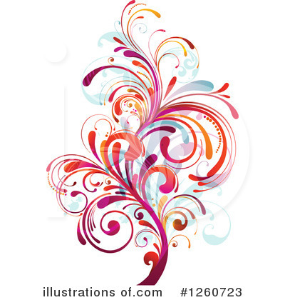 Royalty-Free (RF) Flourish Clipart Illustration by OnFocusMedia - Stock Sample #1260723